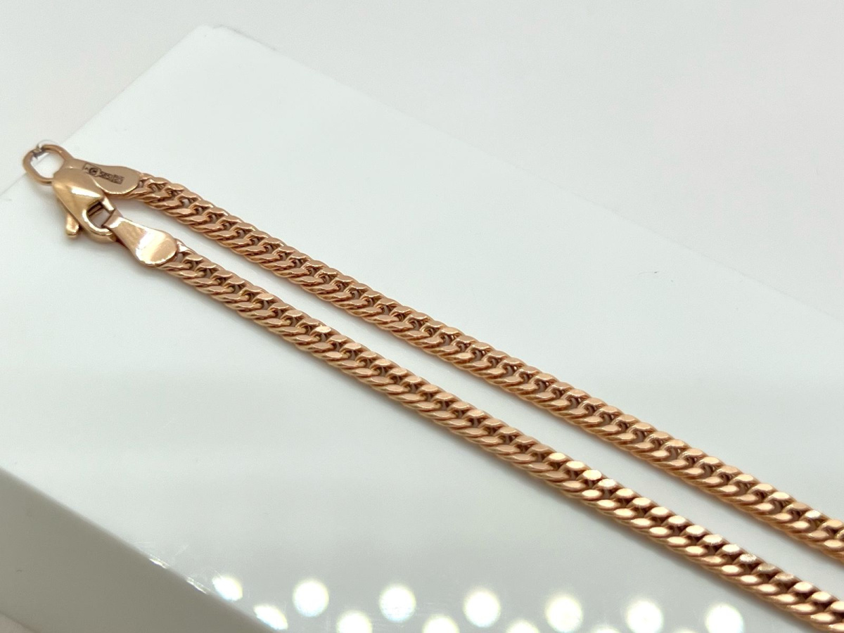 ЦЕПЬ ПУСТОТЕЛАЯ Панцирное (Au 585)