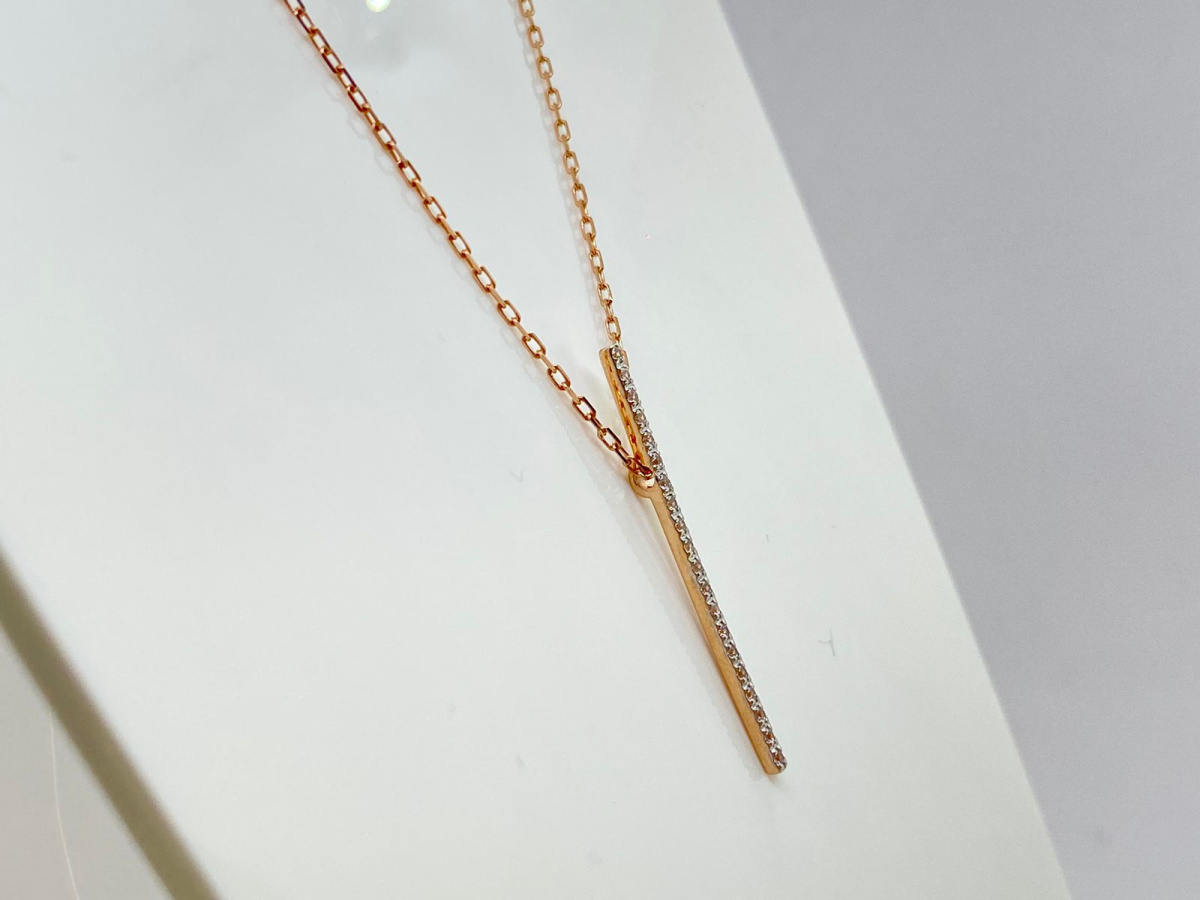 КОЛЬЕ С КАМНЯМИ (Au 585)