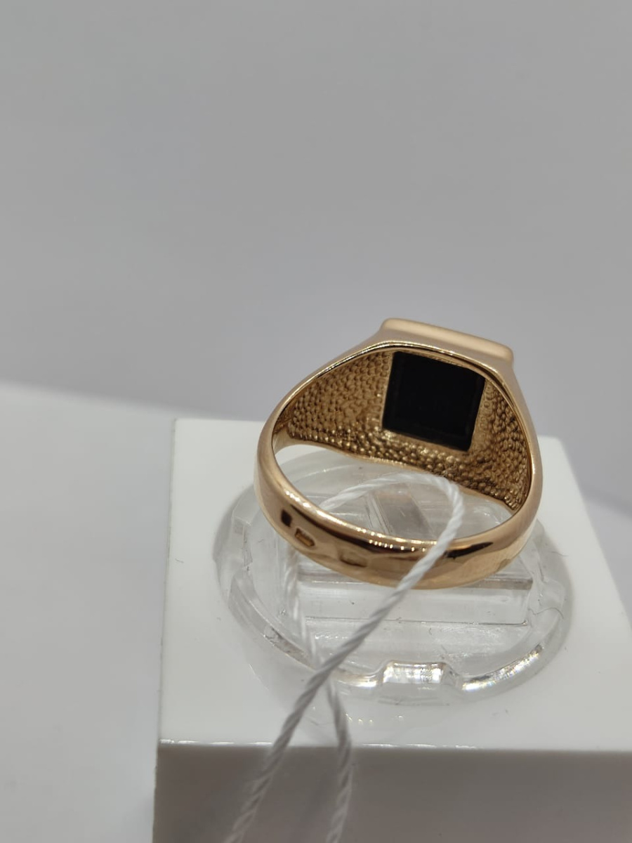 ПЕЧАТКА С КАМНЕМ (Au 585)