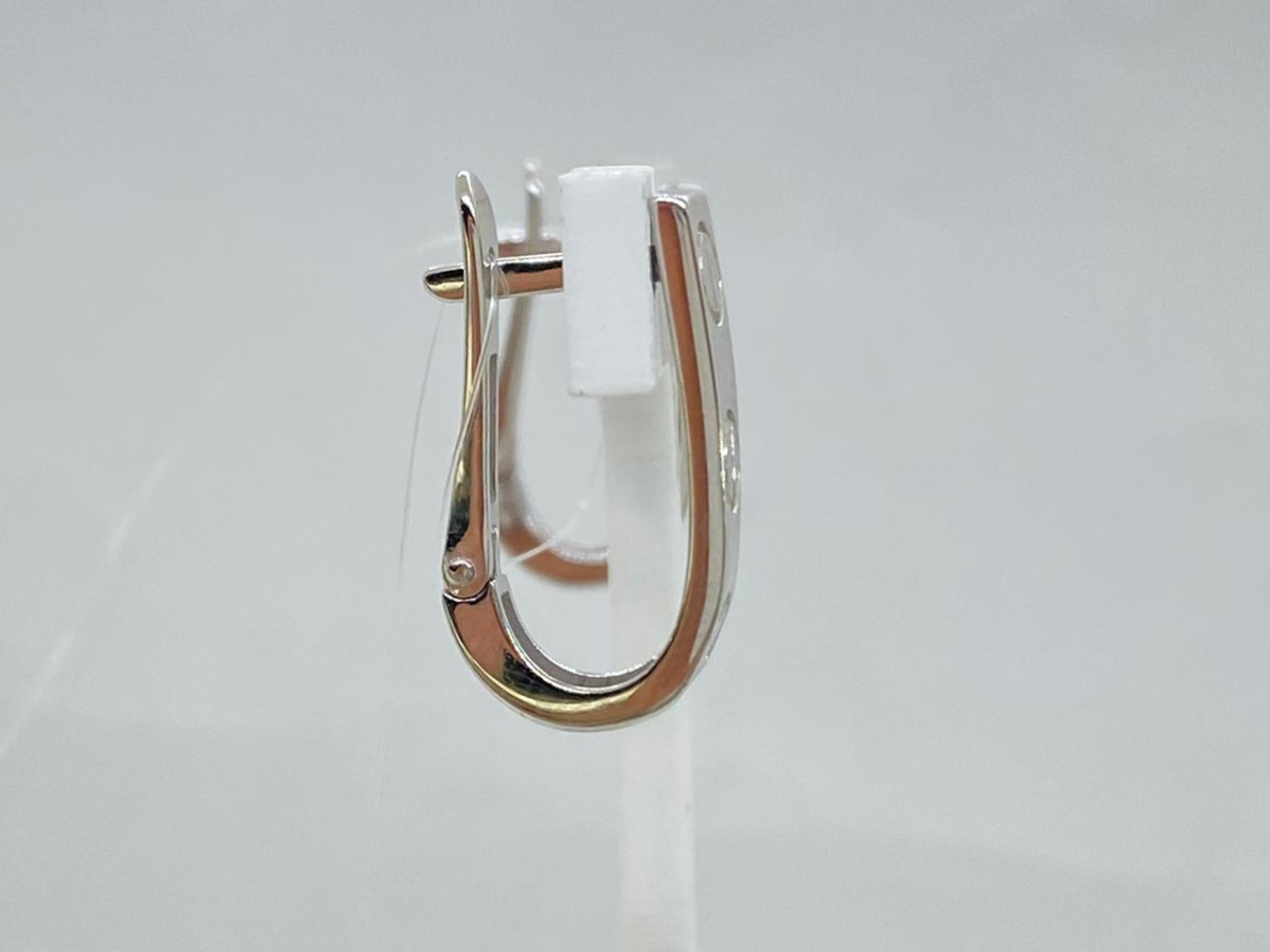 СЕРЬГИ БЕЗ КАМНЯ (Au 585)