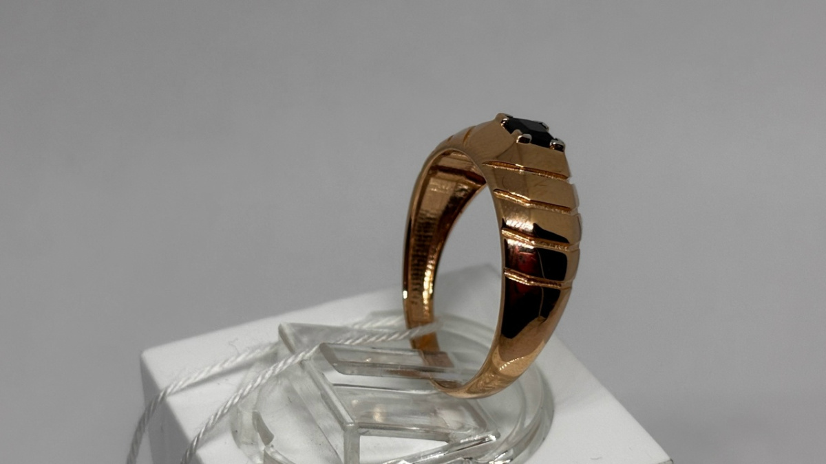 ПЕЧКМ585 ПЕЧАТКА С КАМНЕМ (Au 585)