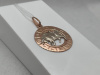 ПОДВЕСКА ЗНАК ЗОДИАКА ТЕЛЕЦ (Au 585)