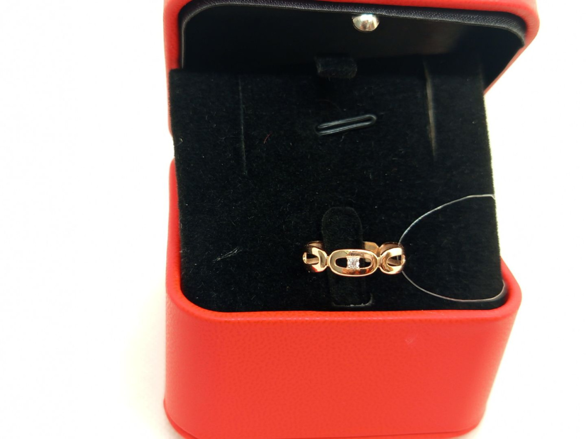 КОЛЬЦО С КАМНЕМ (Au 585)