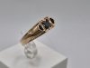 КОЛЬЦО ПЕЧАТКА с камнями (Au 585)