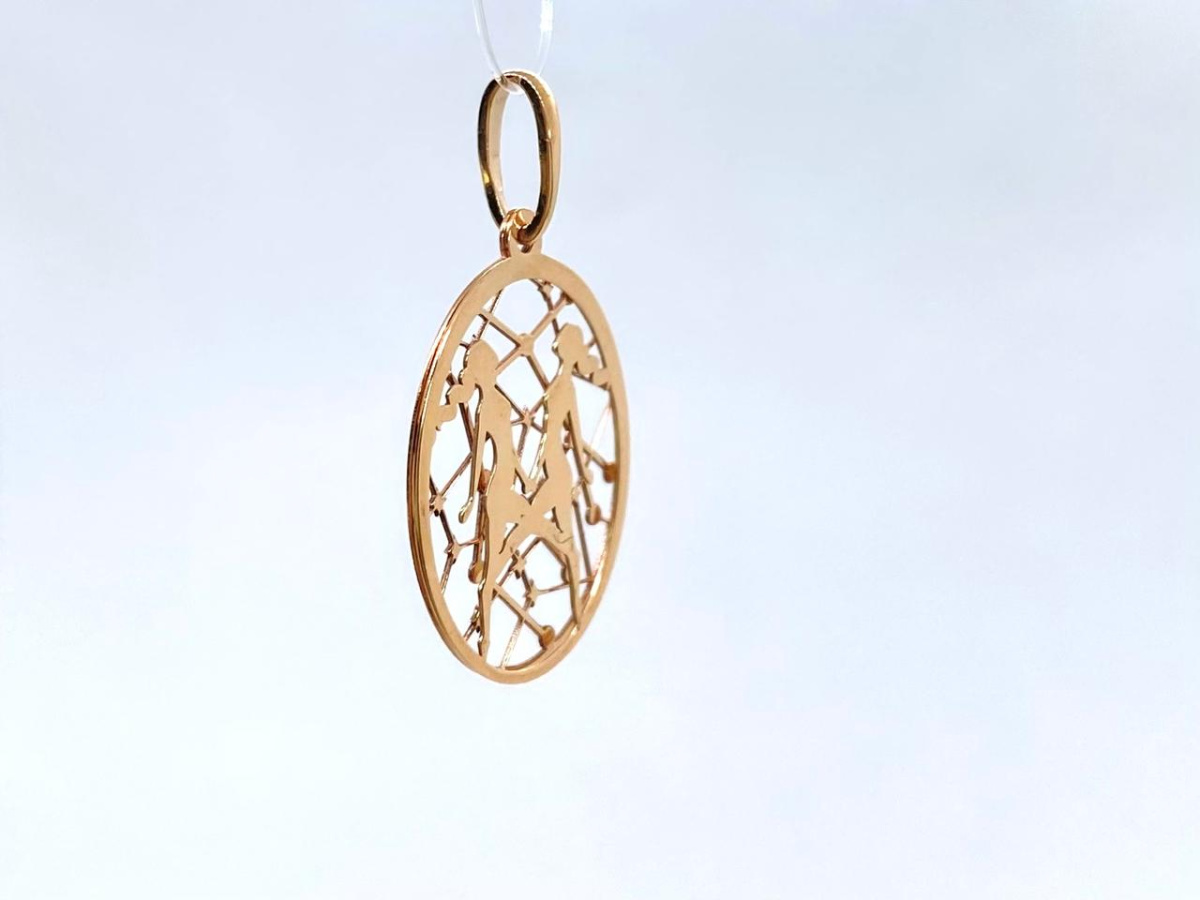 ПОДВЕСКА ЗНАК ЗОДИАКА без камня (Au 585)