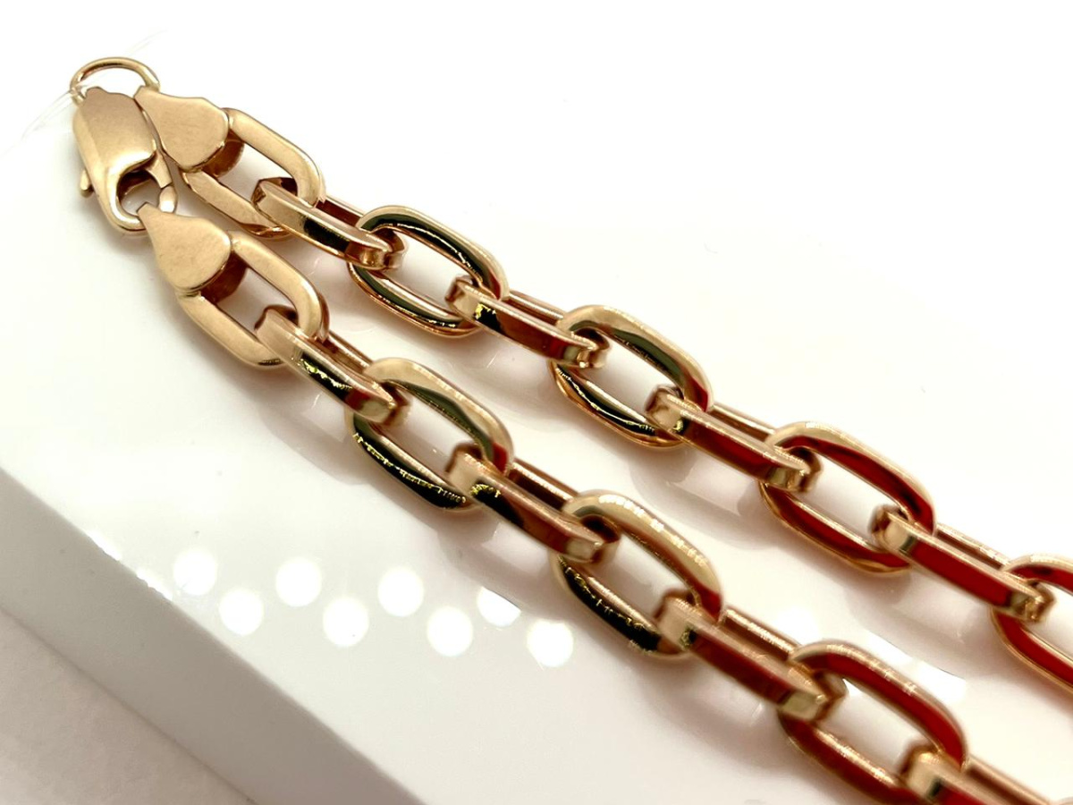 ЦЕПЬ ПУСТОТЕЛАЯ Якорное (Au 585)