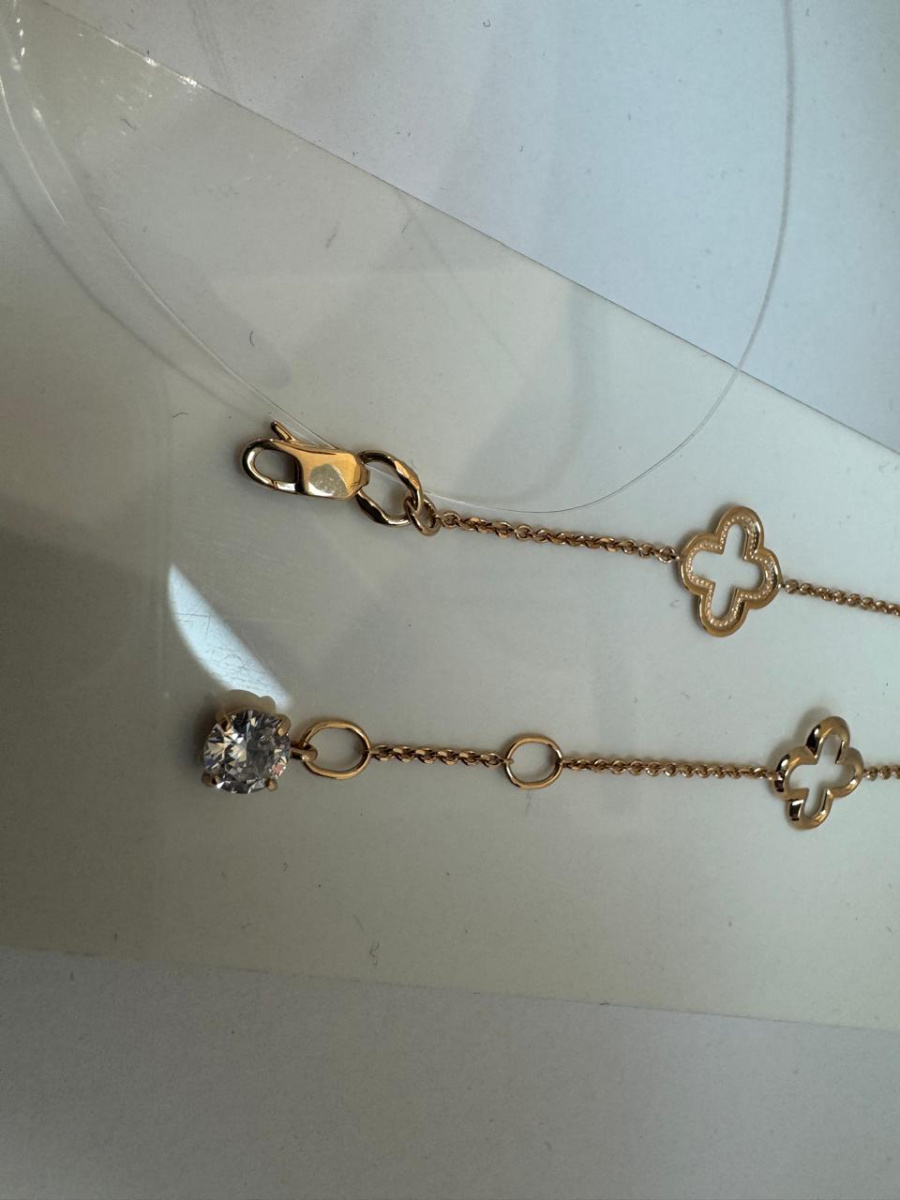 БРАСЛЕТ С КАМНЕМ (Au 585)