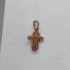 ПОДВЕСКА КРЕСТ с камнями (Au 585)