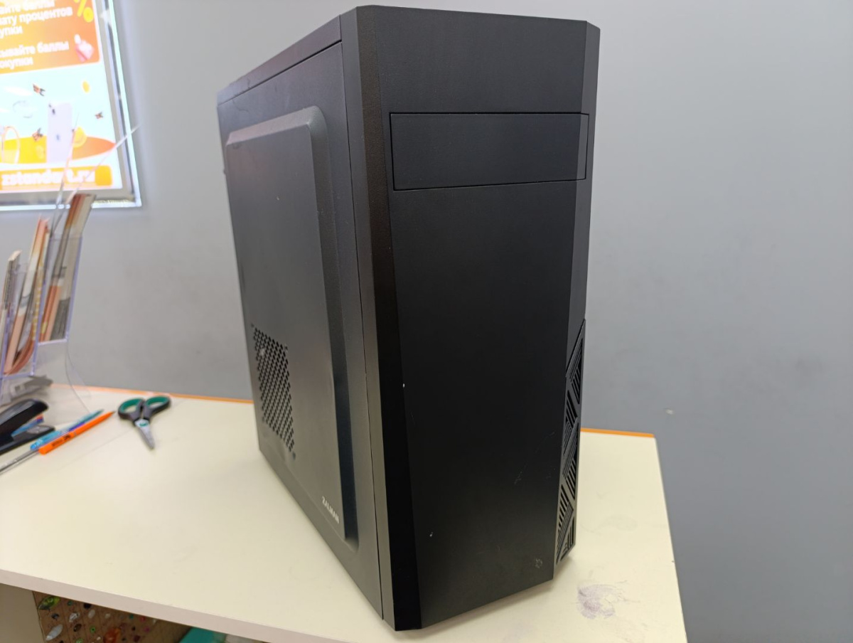 Системный блок ZALMAN; Core i5-7400, GeForce GTX 1060 6GB, 16 Гб, 128 Гб, Нет