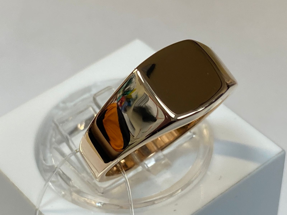 КОЛЬЦО ПЕЧАТКА без камня (Au 585)