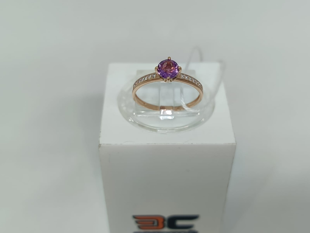 КОЛКМИ585 КОЛЬЦО С КАМНЯМИ (Au 585)