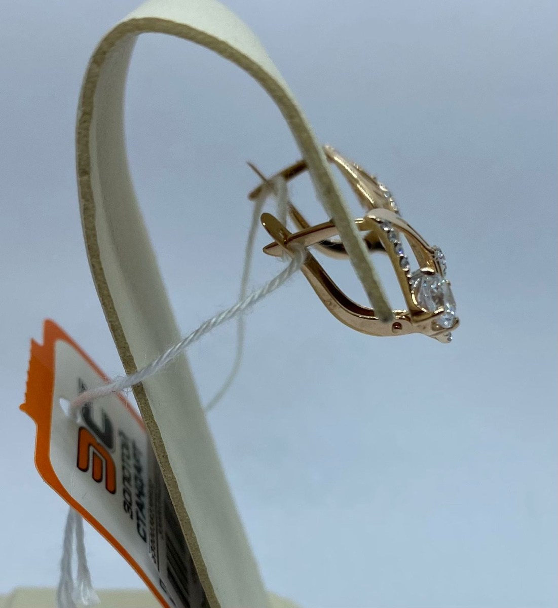 СЕРЬГИ С КАМНЯМИ (Au 585)