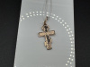 ПОДКБК585 ПОДВЕСКА КРЕСТ БЕЗ КАМНЯ (Au 585)