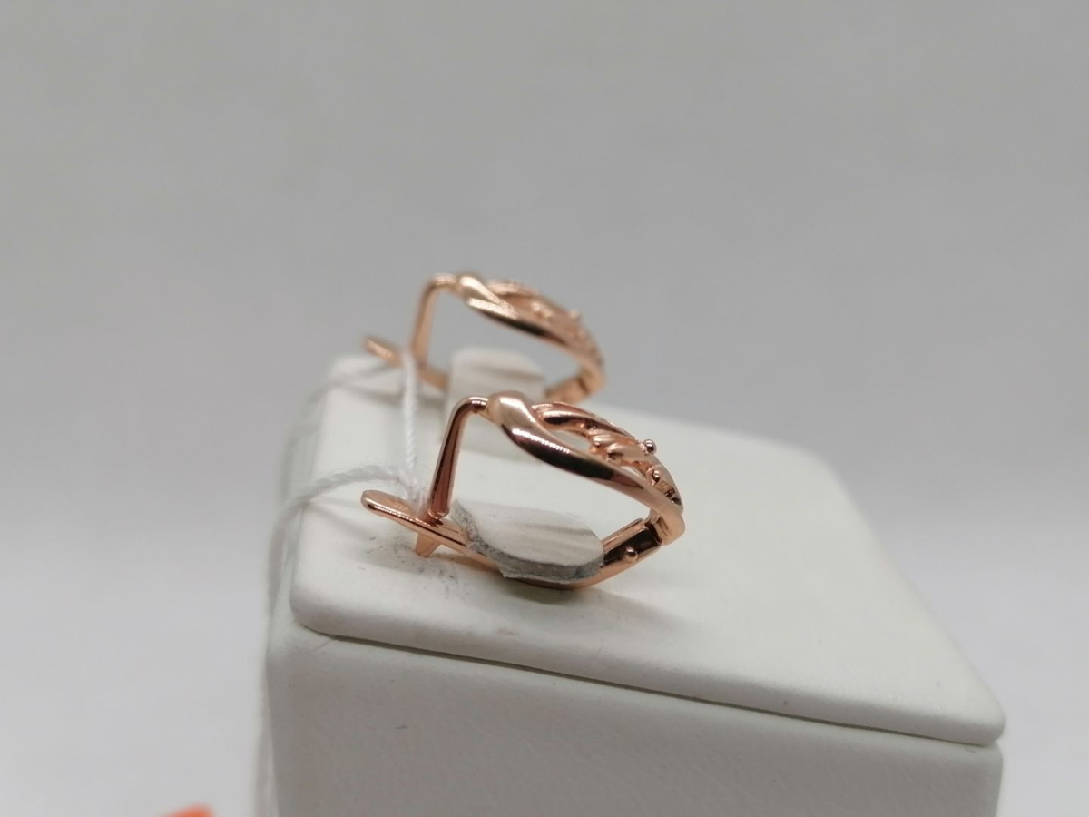 СЕРЬГИ БЕЗ КАМНЯ (Au 583)