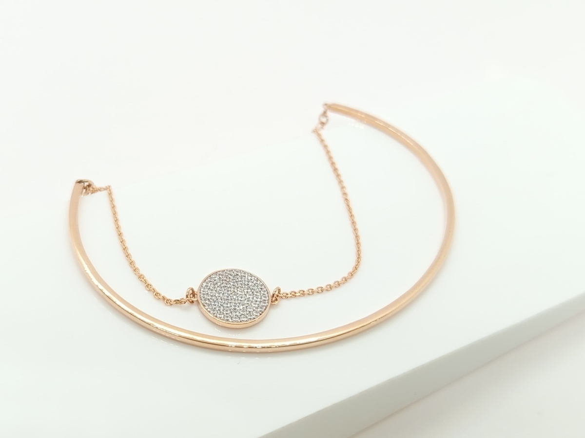 БРАСЛЕТ С КАМНЯМИ (Au 585)