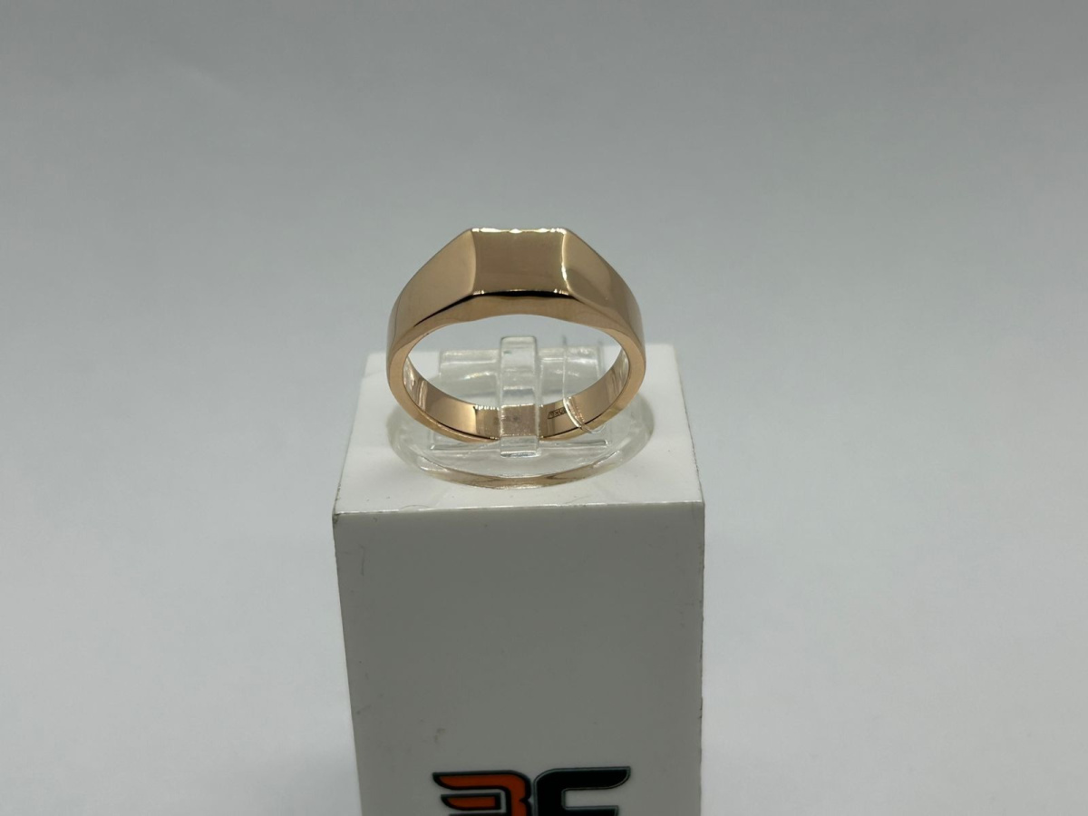 КОЛЬЦО ПЕЧАТКА без камня (Au 585)