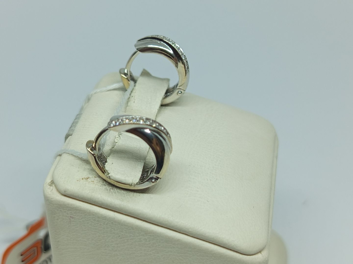 СЕРЬГИ С КАМНЯМИ (Au 585)