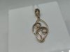 ПОДВЕСКА С КАМНЯМИ (Au 585)