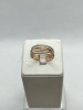 015321-1102 КОЛЬЦО С КАМНЯМИ (Au 585)