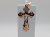 ПОДВЕСКА КРЕСТ БЕЗ КАМНЯ (Au 585)