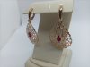 СЕРЬГИ С КАМНЕМ (Au 585)