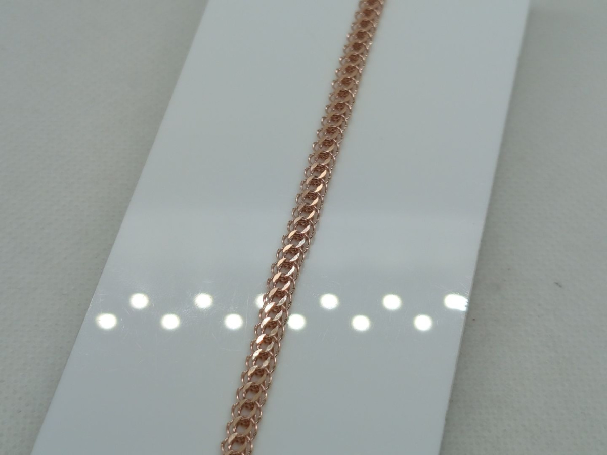 БРАСЛЕТ ПУСТОТЕЛЫЙ Итальянка (Au 585)