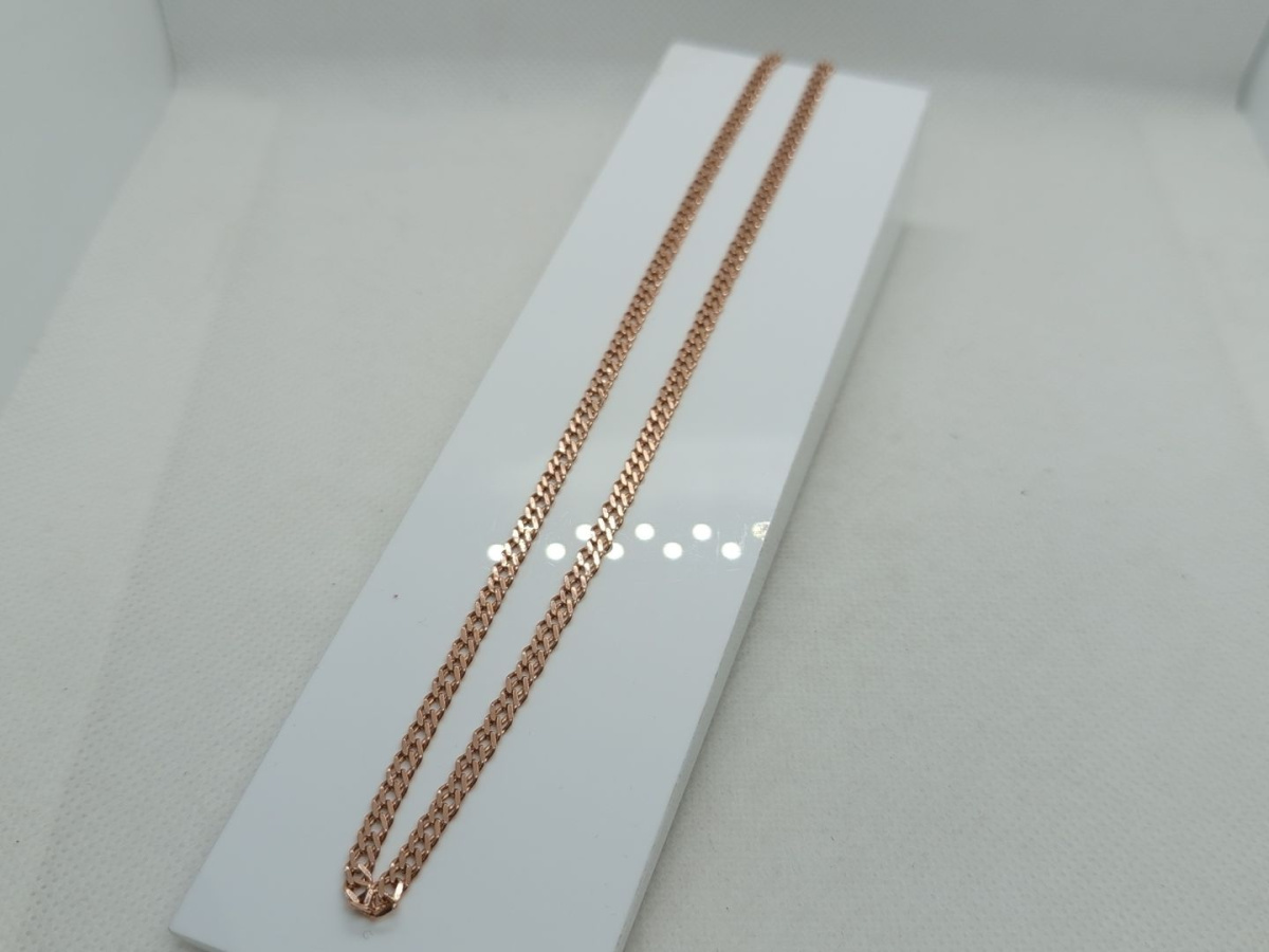 ЦПР2585 ЦЕПЬ ПУСТОТЕЛАЯ Ромб двойной (Au 585)