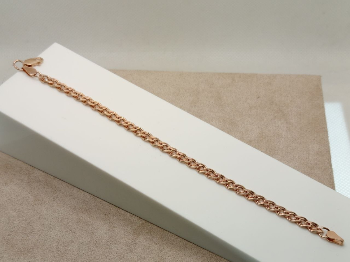 БРАСЛЕТ ПУСТОТЕЛЫЙ Нона (Au 585)