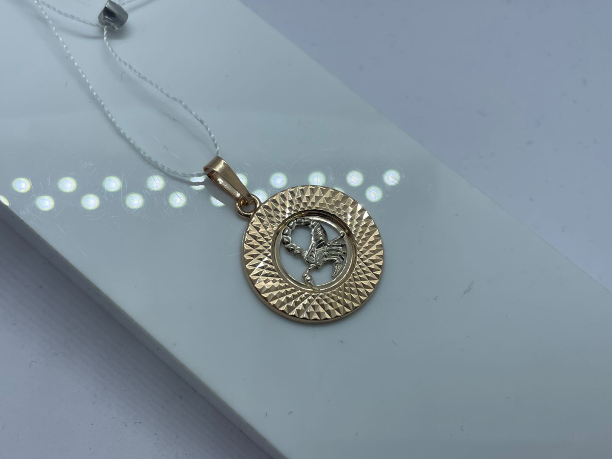 ПОДВЕСКА МЕЧЕТЬ с камнями (Au 585)