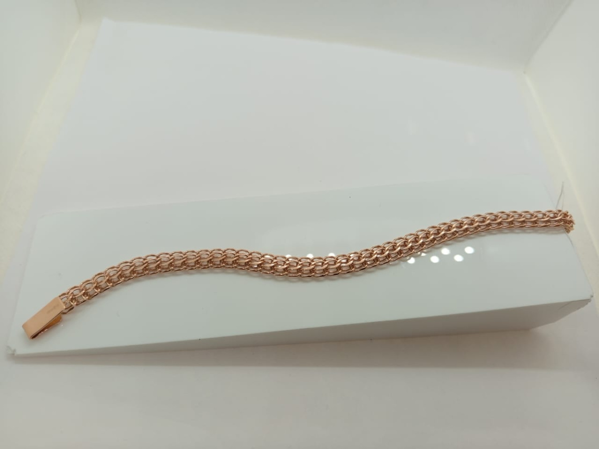 БРАСЛЕТ ПОЛНОВЕСНЫЙ Питон (Au 585)