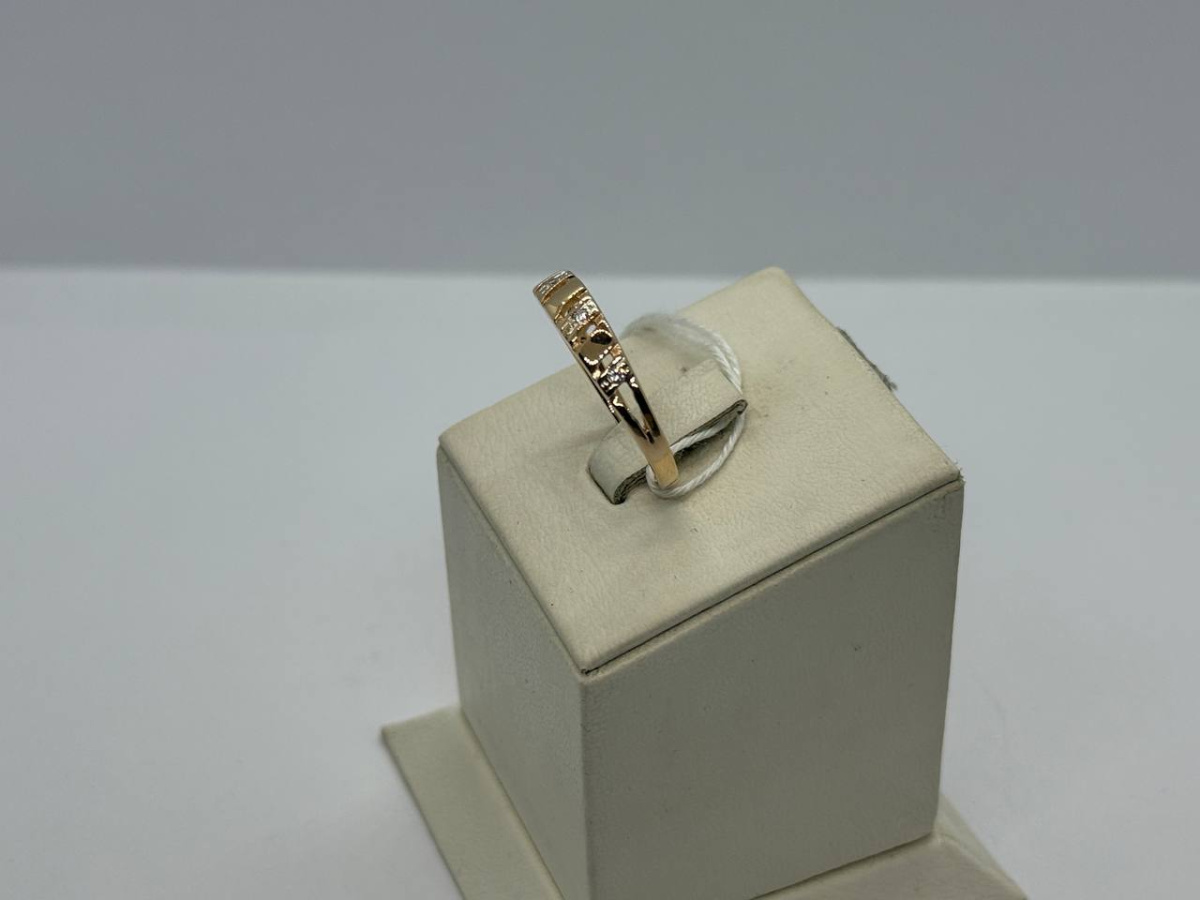 КОЛКМИ585 КОЛЬЦО С КАМНЯМИ (Au 585)