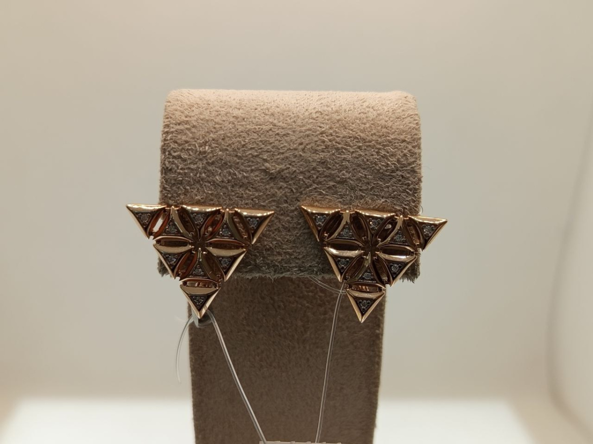 СЕРЬГИ С КАМНЯМИ (Au 585)