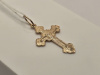 ПОДВЕСКА КРЕСТ БЕЗ КАМНЯ (Au 585)
