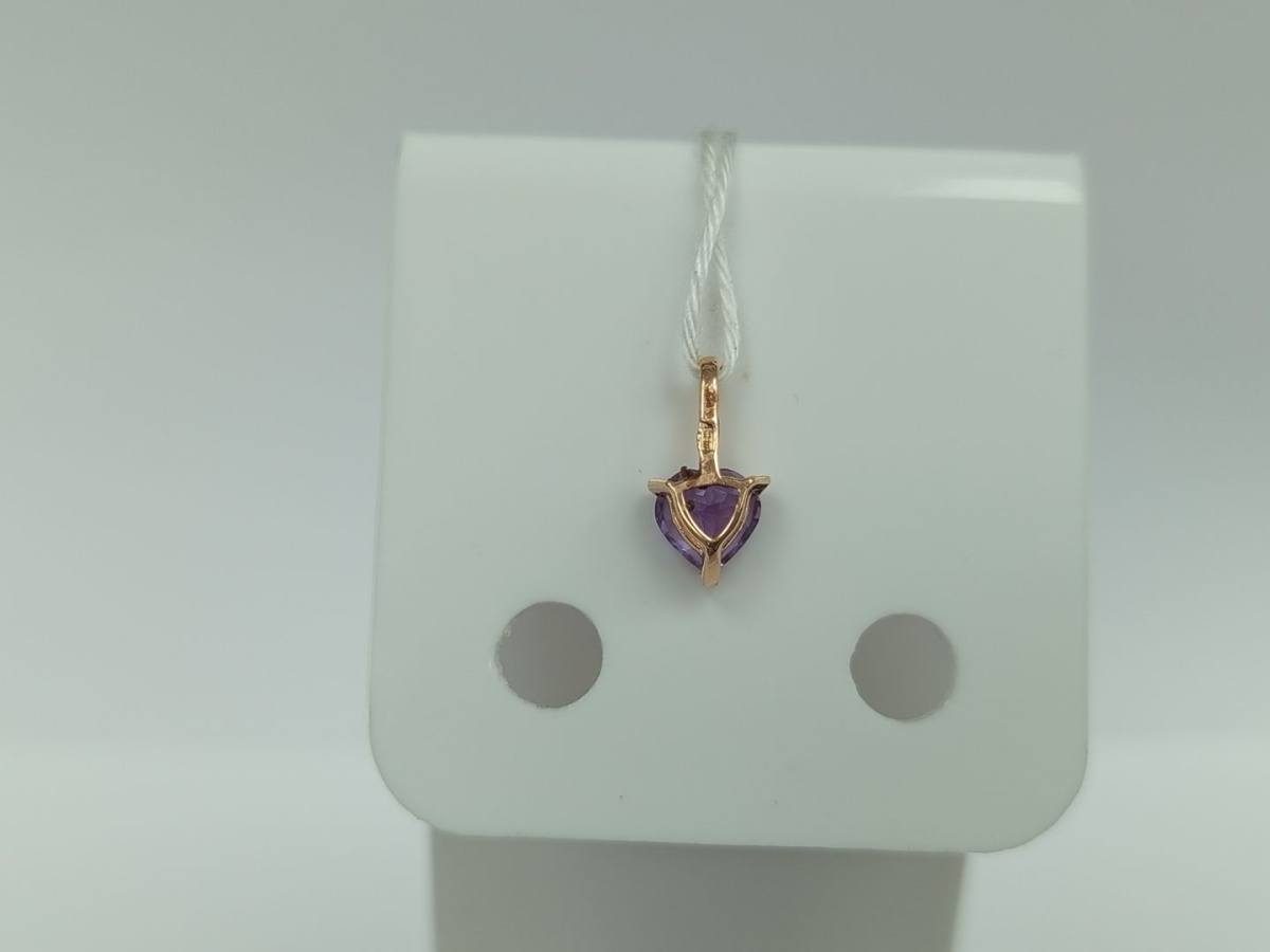 ПОДКМ585 ПОДВЕСКА С КАМНЕМ (Au 585)