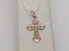 ПОДКБК585 ПОДВЕСКА КРЕСТ БЕЗ КАМНЯ (Au 585)