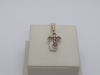 ПОДВЕСКА КРЕСТ БЕЗ КАМНЯ (Au 585)