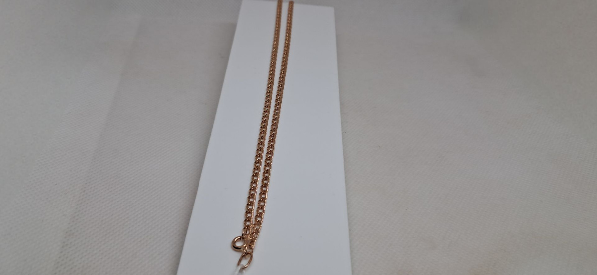 ЦЕПЬ ПОЛНОВЕСНАЯ Ромб двойной (Au 585)