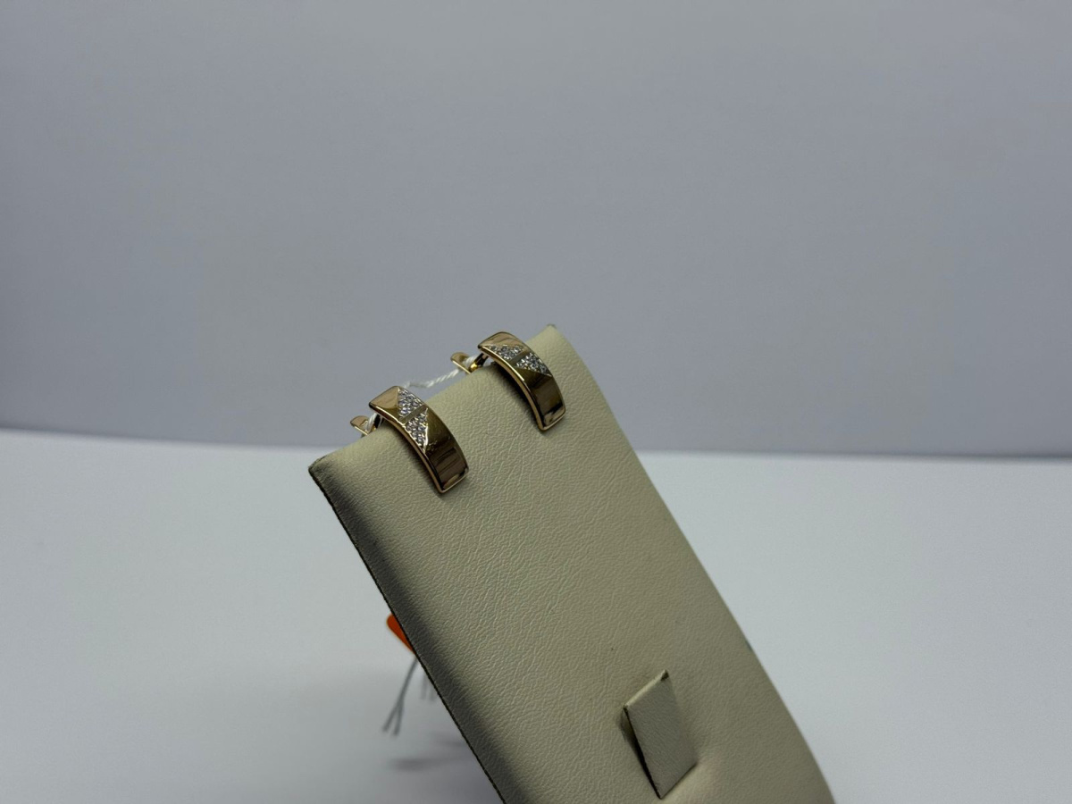 СЕРЬГИ С КАМНЯМИ (Au 585)