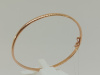 022117 БРАСЛЕТ ЖЕСТКИЙ без камня (Au 585)
