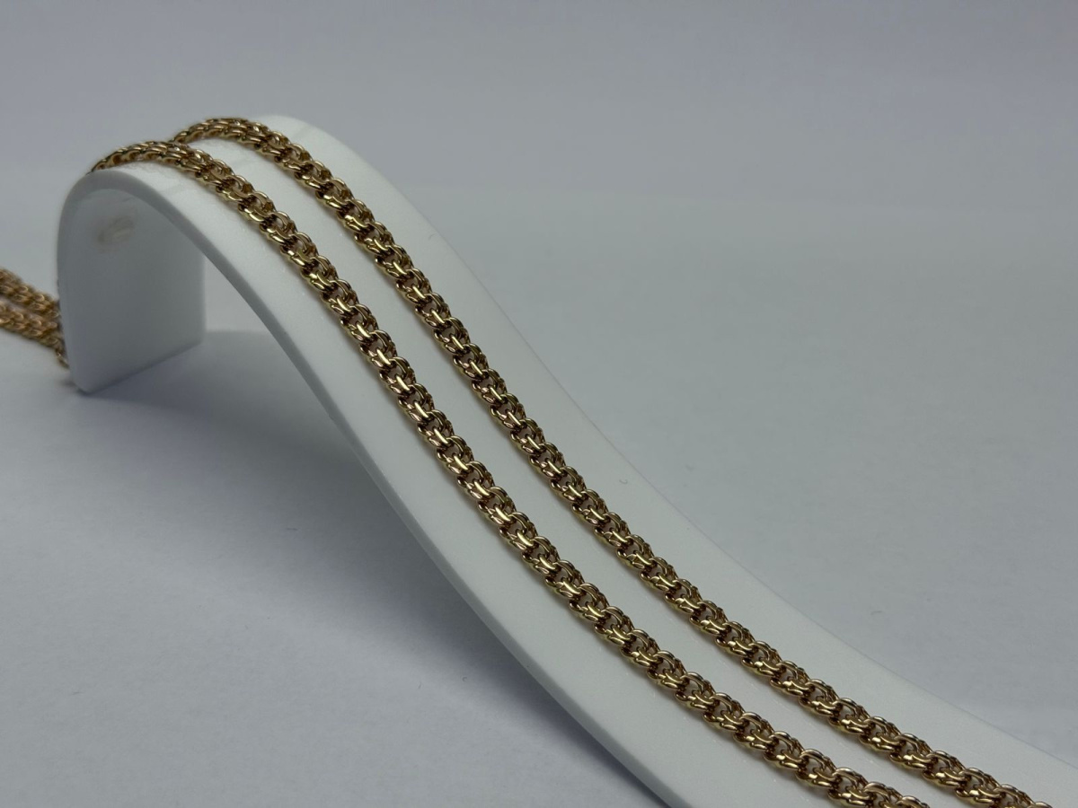 ЦЕПЬ ПОЛНОВЕСНАЯ Бисмарк (Au 585)