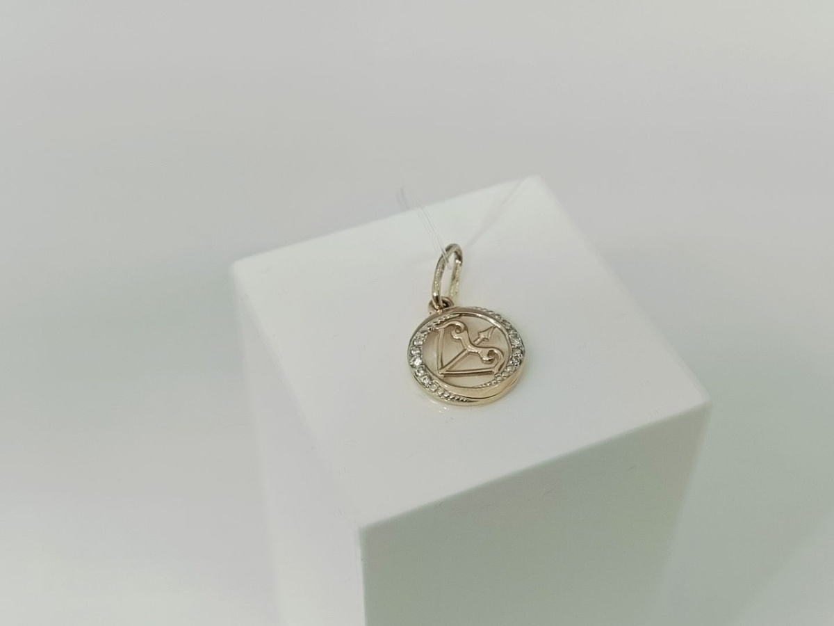 ПОДВЕСКА ЗНАК ЗОДИАКА КОЗЕРОГ (Au 585)