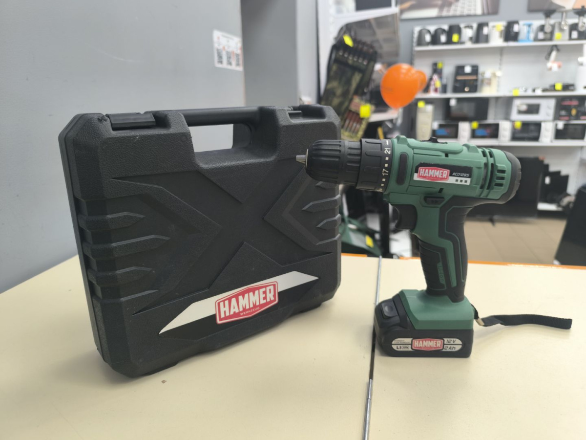 Шуруповерт Hammer ACD 185li 2.0