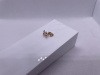 СЕРЬГИ ПУСЕТЫ с камнем (Au 585)