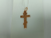 ПОДКБК585 ПОДВЕСКА КРЕСТ БЕЗ КАМНЯ (Au 585)