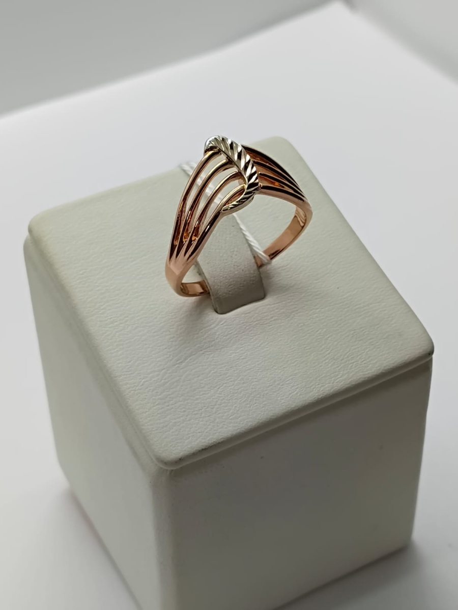 КОЛБКМ585 КОЛЬЦО БЕЗ КАМНЯ (Au 585)