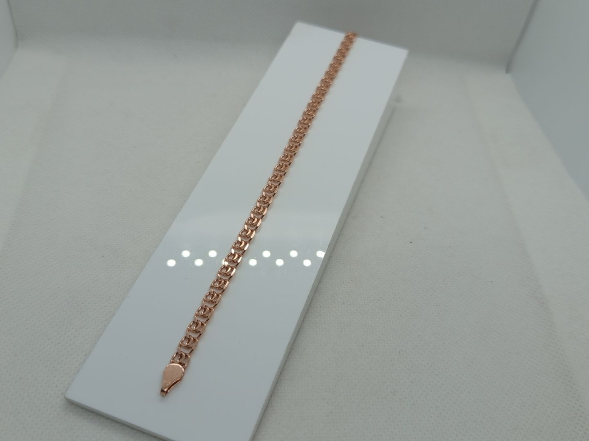 БРАСЛЕТ ПОЛНОВЕСНЫЙ Лав Au 585