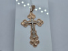 ПОДКБК585 ПОДВЕСКА КРЕСТ БЕЗ КАМНЯ (Au 585)