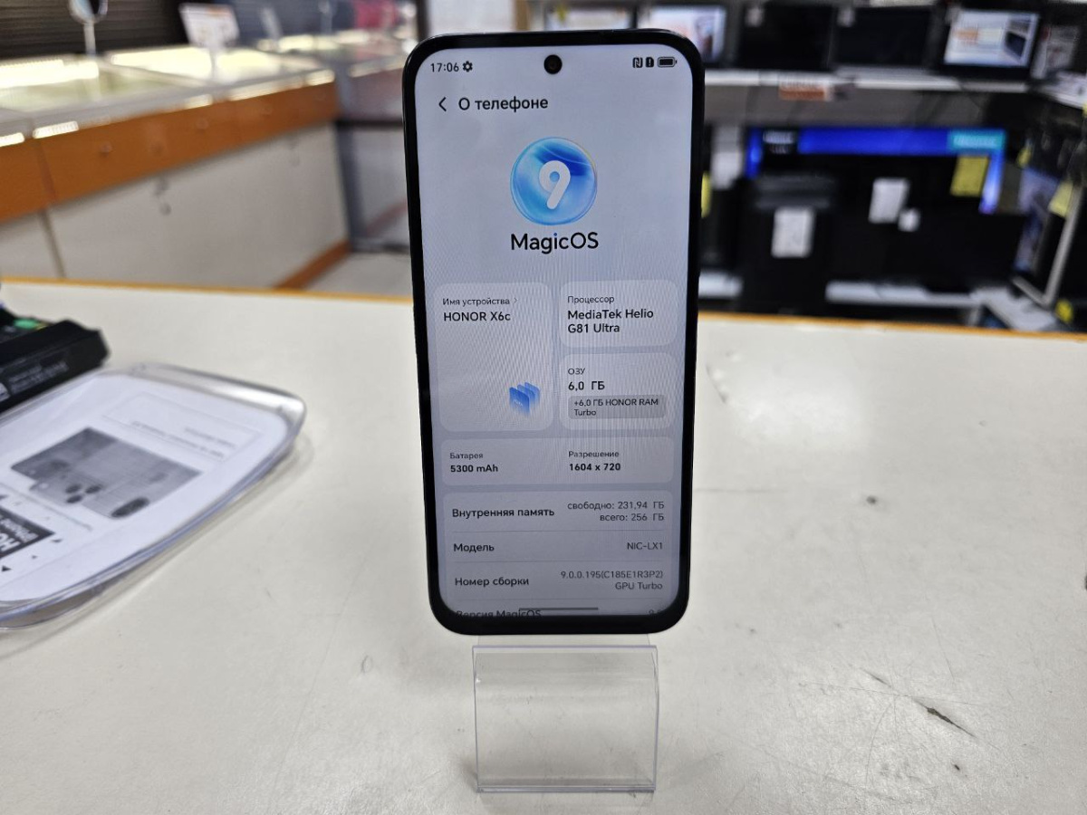 Смартфон Honor X6C 6/256