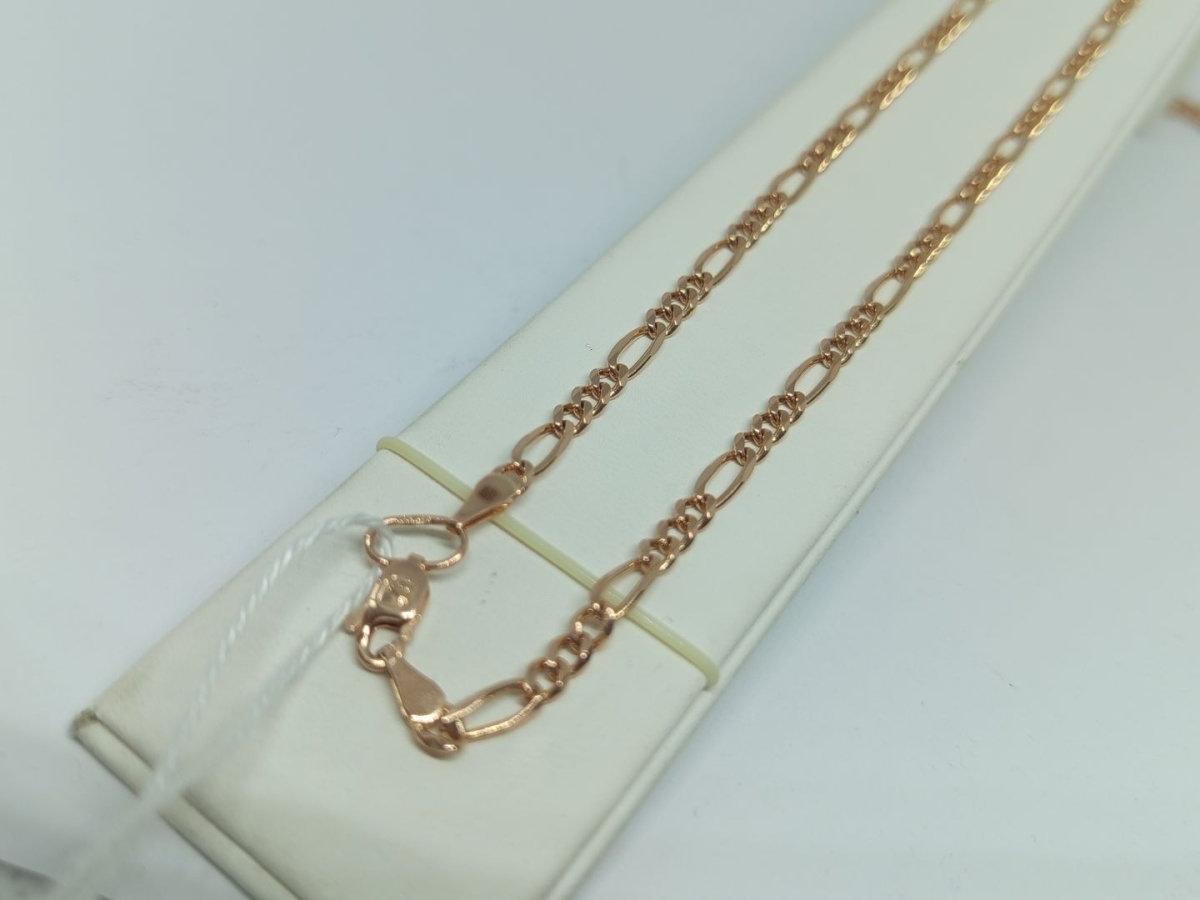 ЦЛФК585 ЦЕПЬ ПОЛНОВЕСНАЯ Фигаро(картье) (Au 585)