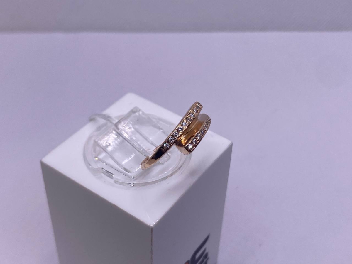 КОЛКМИ585 КОЛЬЦО С КАМНЯМИ (Au 585)